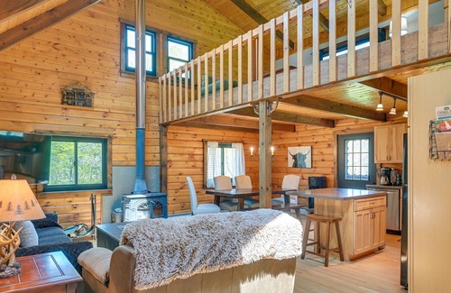 Denver Cabina | Log Cabin: 9 Mi to Plattekill & Belleayre Mtn