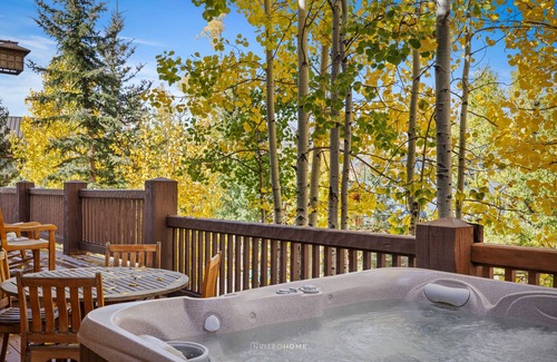 Mountain Village Cabina | Log Cabin by InvitedHome | Patio, Hike, Hot Tub, Walk to Gondola