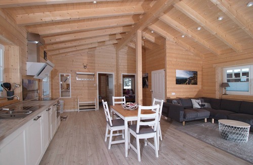 Clausthal-Zellerfeld Casa | Log cabin by the lake with sauna and fireplace in the middle of the Harz mountains and forests