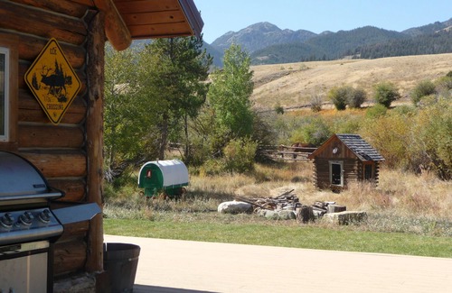 Gardiner Cabina | Log Cabin Getaway On Ranch cerca de Yellowstone Park