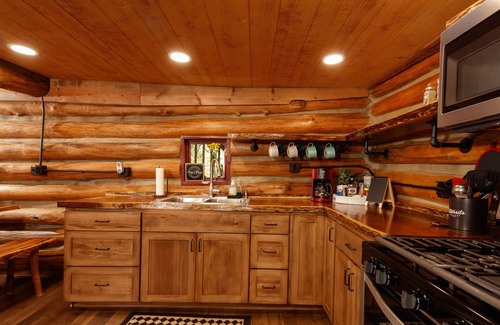 Walhonding Cabina | Log Cabin Hot Tub Getaway