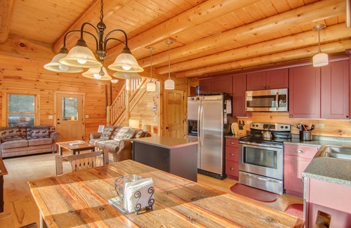 Twin Mountain Cabina | Log cabin in the White Mountains, near Bretton Woods