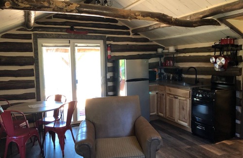 Tomahawk Cabina | Log Cabin on Lake Alice & ATV/UTV Trails, Mama Bear 1-Bedroom