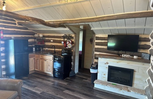 Tomahawk Cabina | Log Cabin on Lake Alice & ATV/UTV Trails, Mama Bear 1-Bedroom