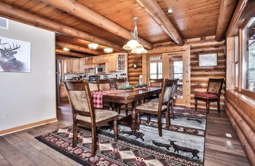 St Germain Casa | Log Cabin on Lake on 3 Acres of Total Seclusion
