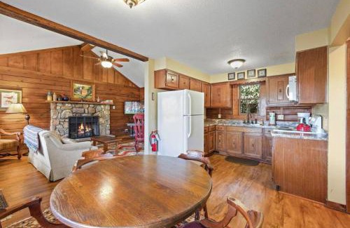 Blowing Rock Casa | Log cabin on peaceful river