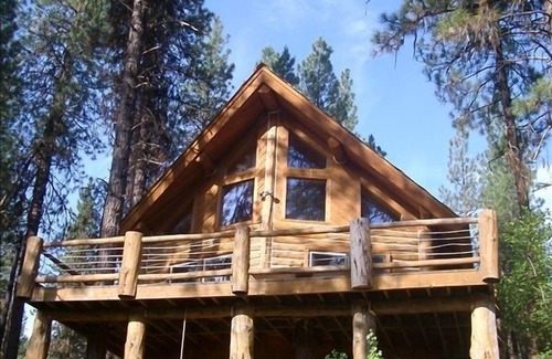 Garden Valley Cabina | Log Cabin en el Sur Tenedor Payette Whitewater río famoso