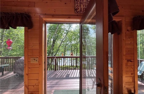 Brill Cabina | Log cabin on the lake. Perfect for fishing. Next to 4 ATV trails