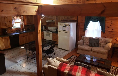 Moultonborough Casa | Log Cabin Suissevale Beach Access Home