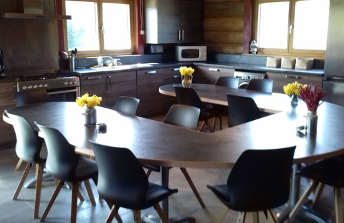 La Pesse Casa | Log cabin with 25 m2 terrace and unobstructed view