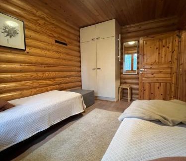 Yllasjarvi Chalet De Esquí | Log Chalet, in Ylläs woods, 400m to restaurants