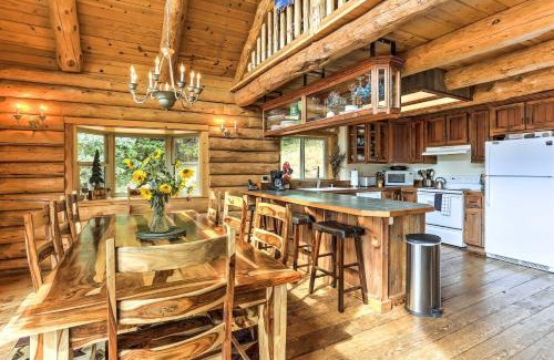 McCloud Casa | Log Home on 60 Private Acres By Mt Shasta Ski Park