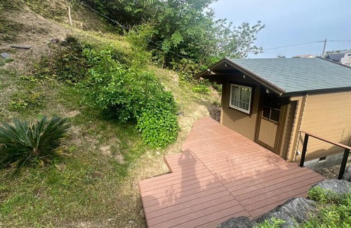 Shirahama Apartamento | LOG HOUSE 白浜 -Shirahama- Dog run, hot springs, BBQ, and sauna! PET OK
