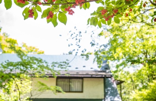 Nasu Casa | Log house with nature BBQ grill available Projector available Pets allowed 3 bedrooms Up to 3 parkin / Nasugun Tochigi