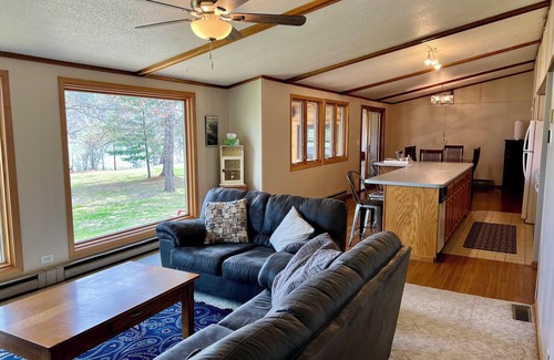 Cohasset Cabina | ¡Cabaña a un lado del registro en el río Mississippi con acceso al lago Pokegama!