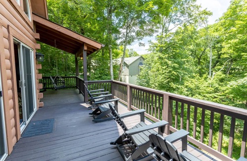 Linville Ridge Cabina | Log-Style Getaway in the Woods