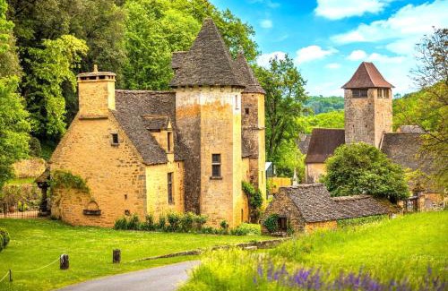 Saint-Crepin-et-Carlucet Apartamento | Logement d'exception dans le Château de Lacypierre