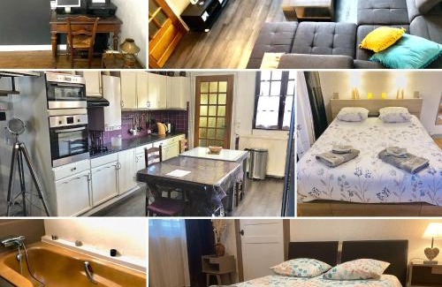Tournay Casa | Logements Un Coin de Bigorre - La Pyrénéenne - 130m2 - Canal plus, Netflix, Bein, Apple TV - Wifi fibre - Village campagne