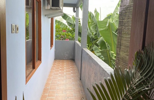 Mataram Casa | Lombok 3 bedroom tropical house with terrace. Beautiful mountain views.