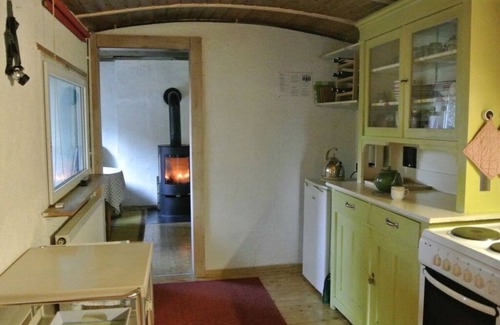 Longkamp Casa | Solitaria cabaña de montaña al borde del bosque