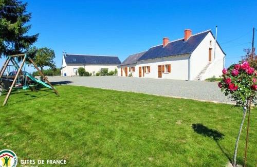Saint-Laurent-de-Lin Casa | Longère authentique avec jardin privé, près des Châteaux de la Loire, idéale pour familles et nature - FR-1-381-501