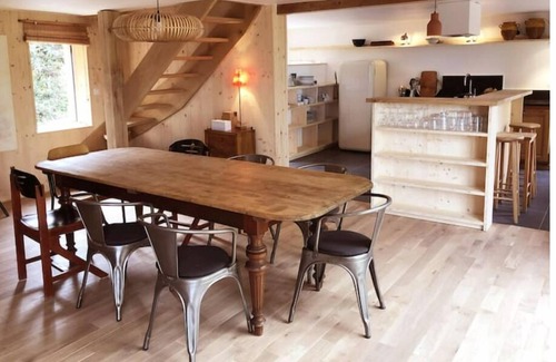 Le Palais Casa | Longère en Bois à 10 Minutes à Pied de la Plage