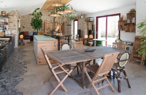 Talmont-Saint-Hilaire Casa | Longère Proche mer Pierre et Modernité