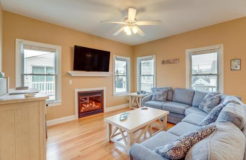 The Dunes Casa | Long Beach Island Townhome with Rooftop Deck and Grill