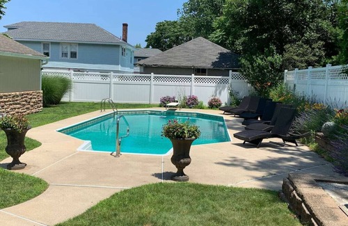 Long Branch Casa | Long Branch Beach house with Inground Pool