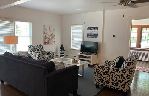 Long Branch Casa | Long Branch Beach house with Inground Pool