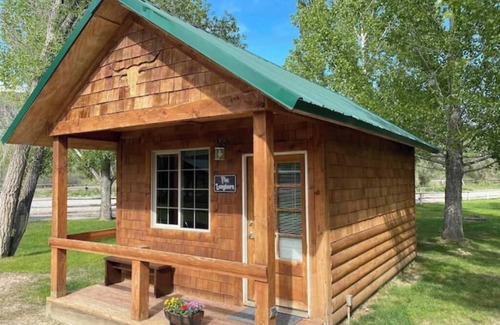 Ririe Apartamento | Longhorn Cabin At Mountain River Ranch