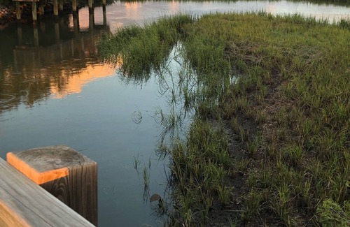 Oceanmarsh Subdivision Villa | Looking for a relaxing spot to recoup and relax? Hunting Isl pass included!