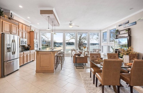 Sunrise Beach Casa | Lookout Lodge - Private Dock, Firepit, Smoker & More!