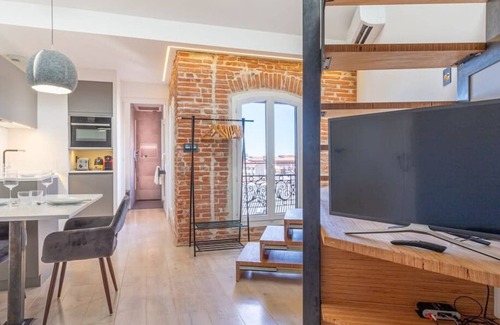 Toulouse City-Centre Apartamento | Lorraine - Vue St-Sernin - Hypercentre - Capitole
