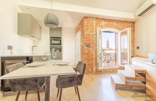 Toulouse City-Centre Apartamento | Lorraine - Vue St-Sernin - Hypercentre - Capitole