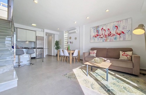 Los Alcázares Villa | Villa, piscina privada, azotea y cerca de la playa.