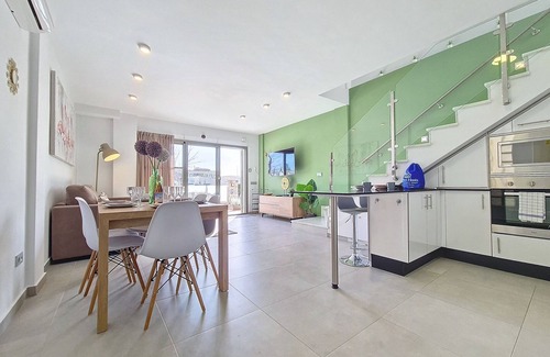 Los Alcázares Villa | Villa, piscina privada, azotea y cerca de la playa.