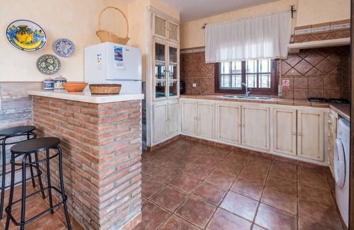 Zahora Casa | Los Caños De Meca: Casa con Piscina, A/C, pista de padel, WIFI, en Caños de Meca