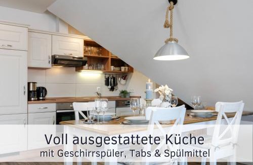 Burg auf Fehmarn Apartamento | Lotsenbude Fehmarn, perfekt für Familien & Paare, Nähe Hafen Burgstaaken