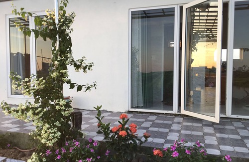 Huyen Kien Thuy Otro | Lotus House con una hermosa vista del campo de arroz