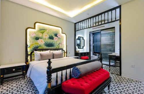 Cam Ha Villa | Lotus Villa Hoi An-3Brs-Pool-river view, 5 minutes to AB Beach