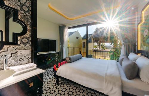 Cam Ha Villa | Lotus Villa Hoi An-3Brs-Pool-river view, 5 minutes to AB Beach