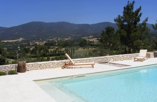 Lourmarin Casa | Bastide provenzal con vistas y piscina privada en Lourmarin