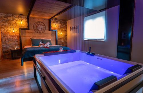 Bischoffsheim Apartamento | Love industrie & spa - Suite Romantique en Alsace - Spa privatif et garage