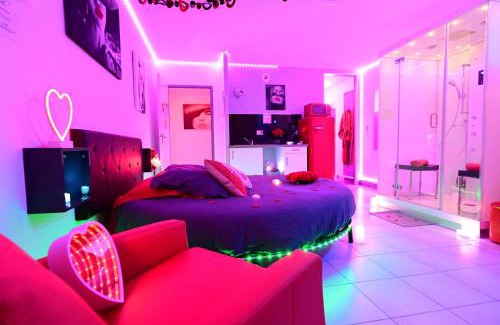 Biscarrosse Plage Apartamento | Love Room à deux pas de l'Océan avec Hammam, Sauna et Bain à 2 Surprise garantie