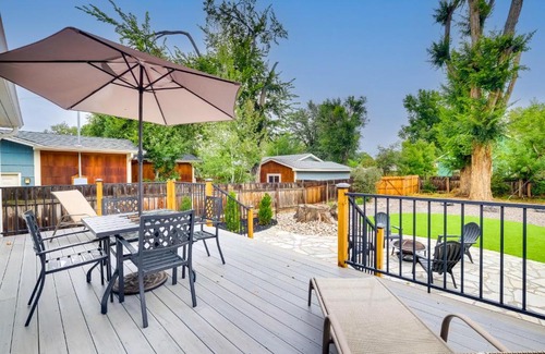 Loveland Casa | Loveland Retreat with Bicycles, Deck and Fire Pit!