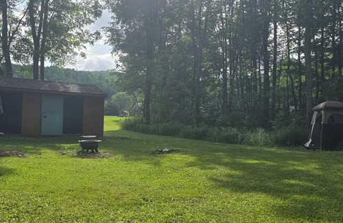 Cherry Valley Cabina | Lovely 1-bedroom Rustic Cabin in Roseboom NY, just 12 miles from Cooperstown