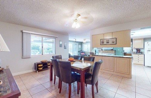 Sun City Casa | Lovely 55+ home with open floor plan and outdoor patio space