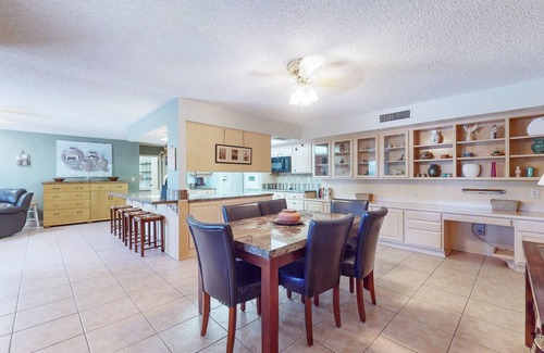 Sun City Casa | Lovely 55+ home with open floor plan and outdoor patio space