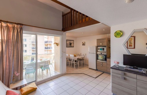 Sainte-Marie-Plage Apartamento | Hermoso apartamento para 4 personas con TV, balcón y aparcamiento